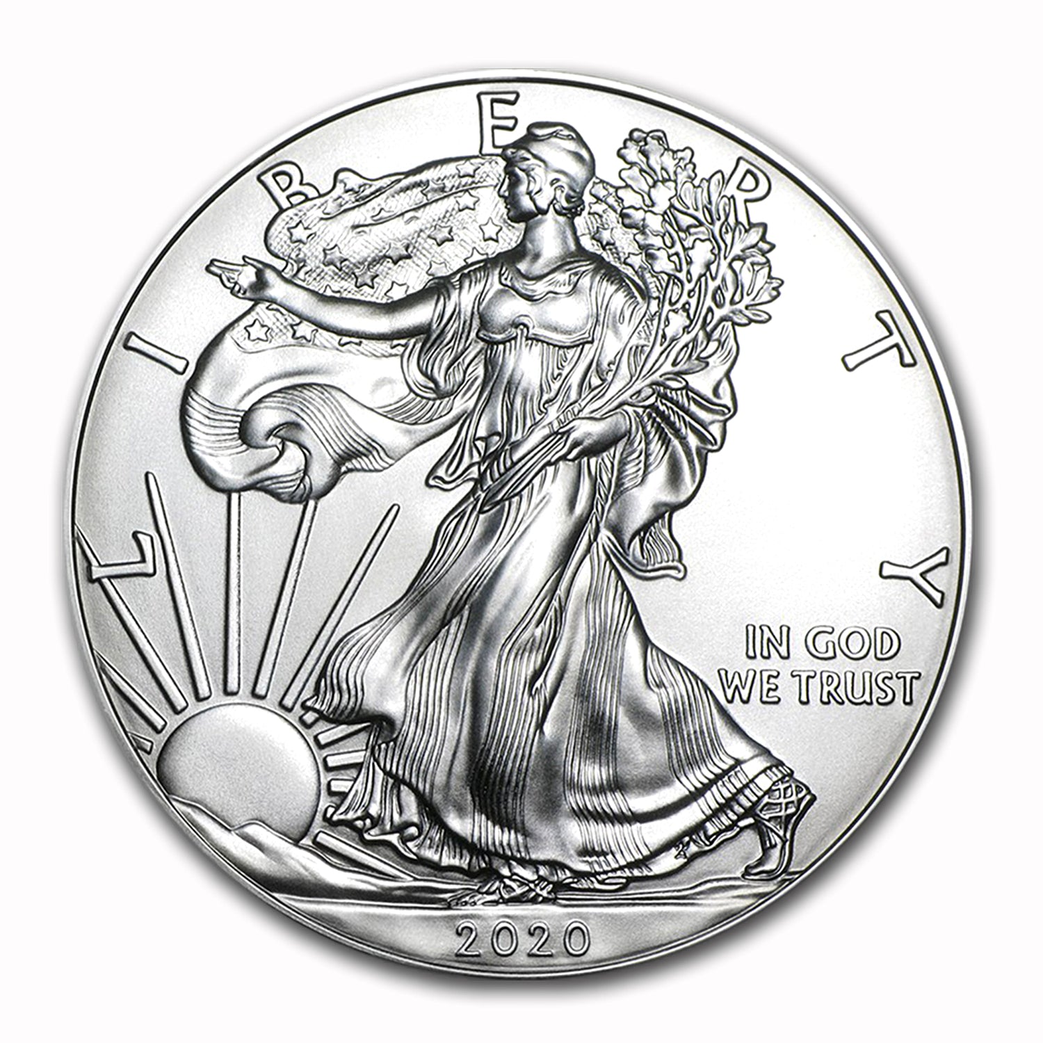 2020 $1 American Silver Eagle MS70 NGC - Early Releases | Great