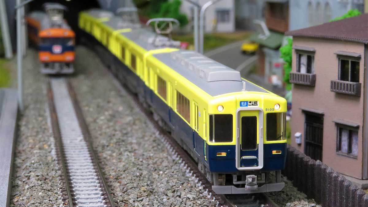 50803＞近鉄5200系（更新車・2250系塗装）4両編成セット（動力付き