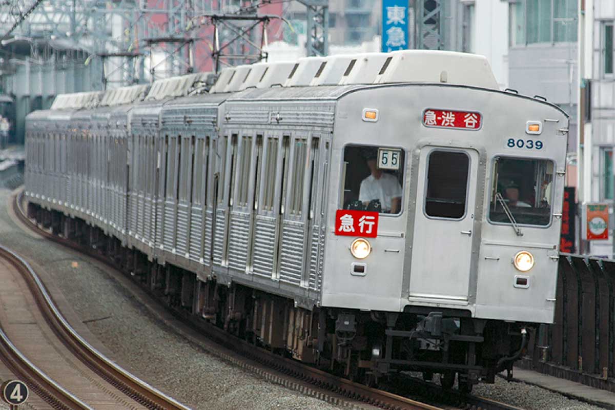 14701＞着色済み 東急電鉄8000系8039編成タイプ 基本4両編成セット