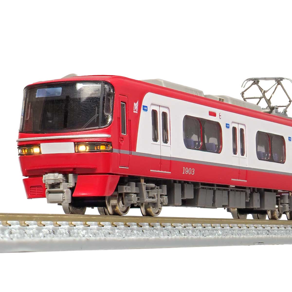 31657＞名鉄1800系（新塗装・行先表示点灯）増結2両編成セット（動力