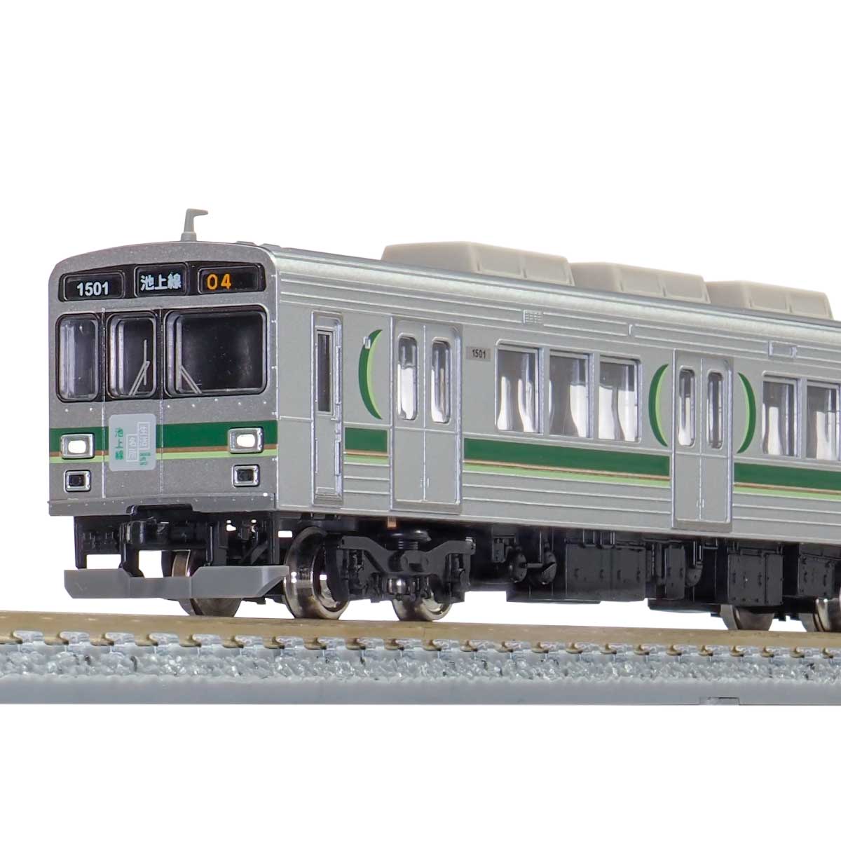 50607＞東急1000系（1500番代・生活名所 池上線ヘッドマーク付き）3両