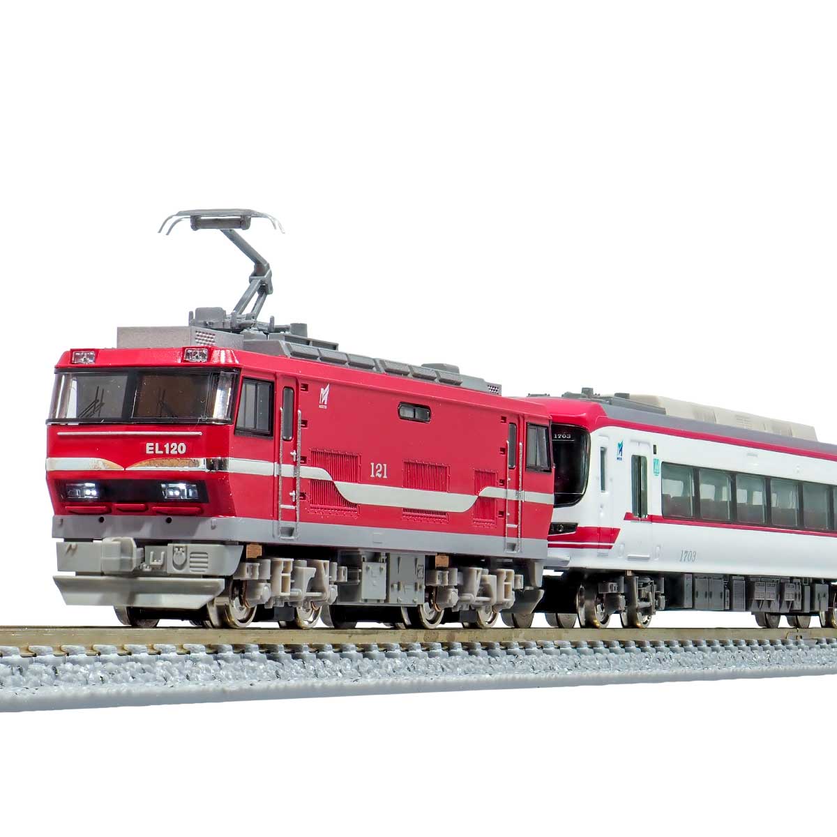 50702＞名鉄EL120形・1700系回送列車セット（動力付き）｜Nゲージ車両