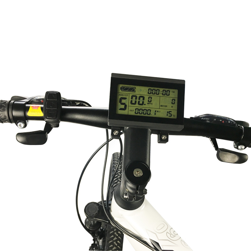 24v 36v 48v KT-LCD3 Digital LCD Display for Electric Bike - GREEN