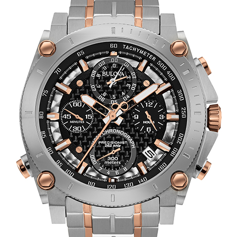 ブローバ(BULOVA) プレシジョニスト シャンプレーン クロノ