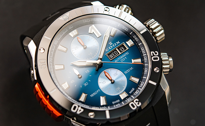 エドックス(EDOX) 2024新作 ブランド初のベゼルロック機能を備える