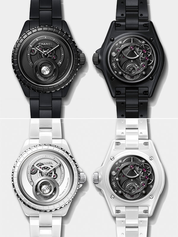 シャネル(CHANEL) 2024新作 マットブラック セラミックとホワイト