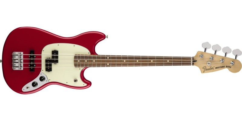 Fender Player Mustang Bass PJ Torino Red - Guitar.co.uk