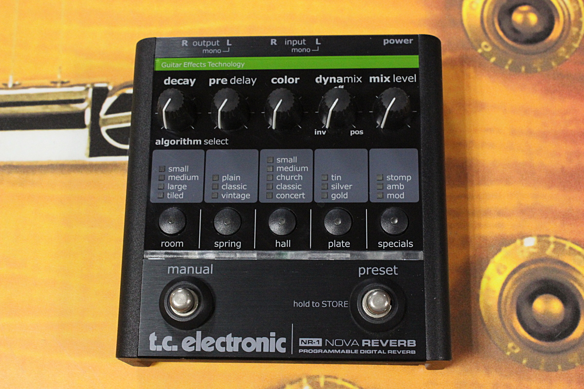 T.C.Electronic NR-1 Nova Reverb - GUITAR TRADERS - ギタートレーダーズ