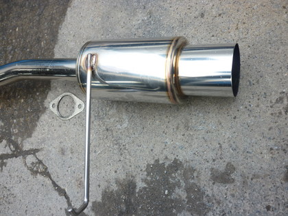 スズキ・Keiワークス/スポーツマフラー交換完了！｜交通事故修理