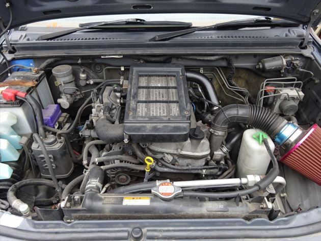 ジムニー JB23W K6A エンジンからの異音が酷く 入庫になりました！｜車