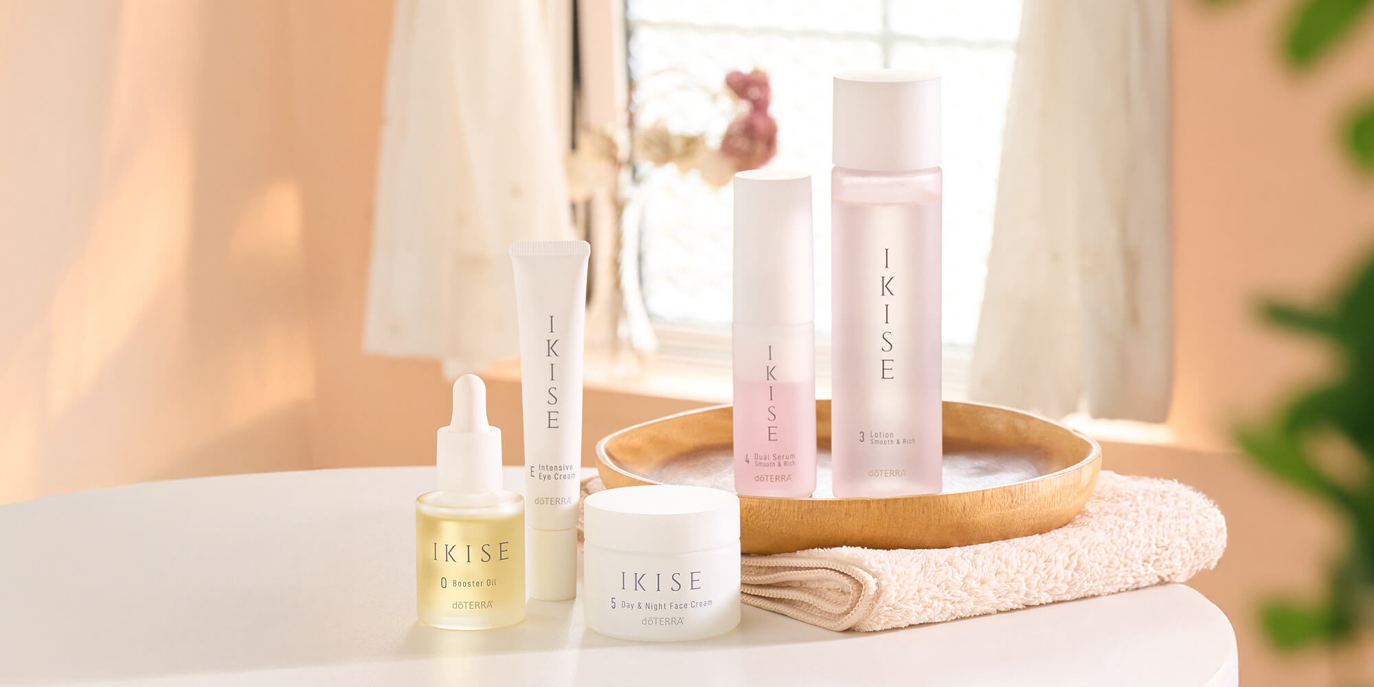 doTERRA ドテラ 【IKISE イキセ】基礎化粧品セット(クリア&ライト) 粋