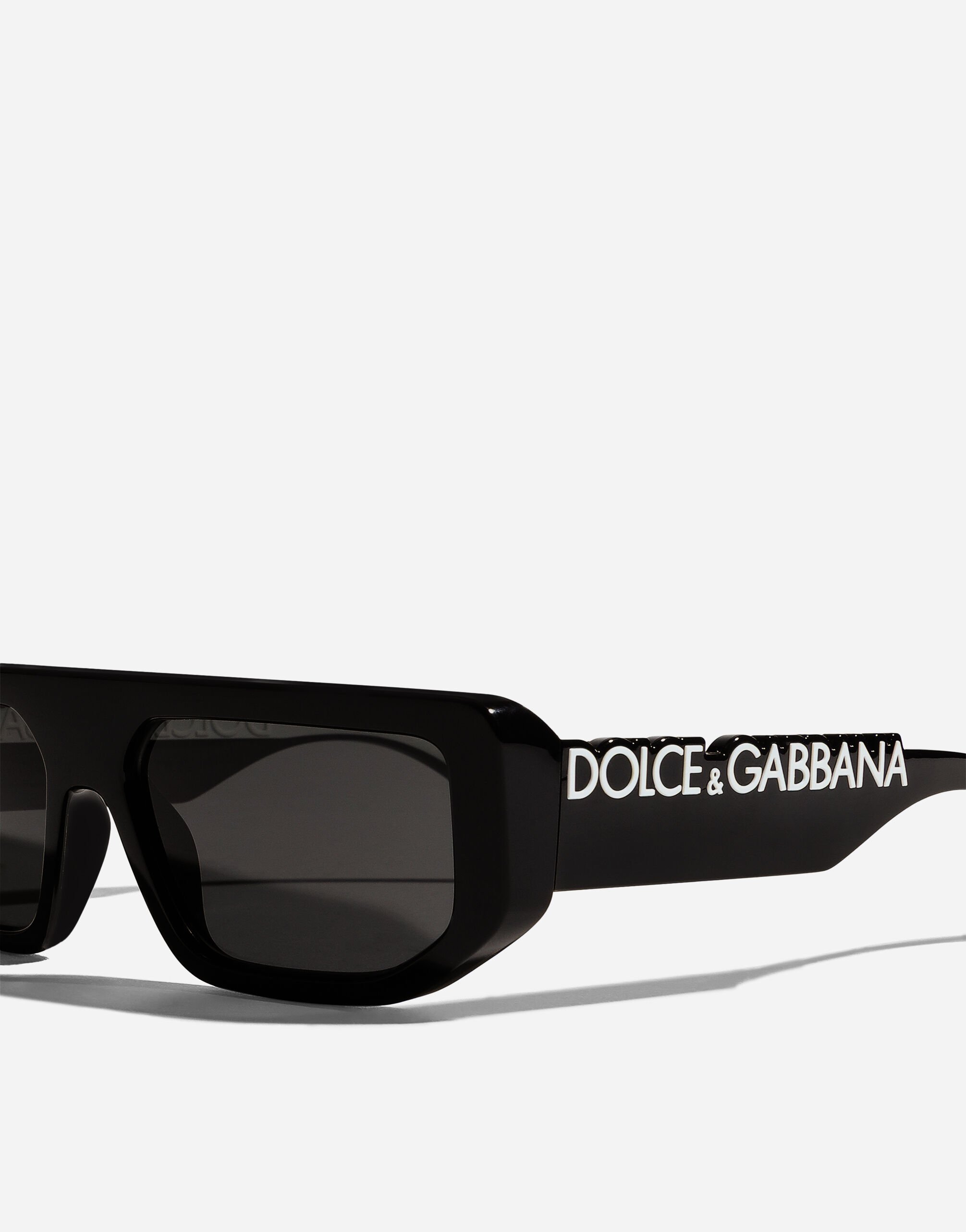 DG Logo Sunglasses in Black | Dolce&Gabbana® US
