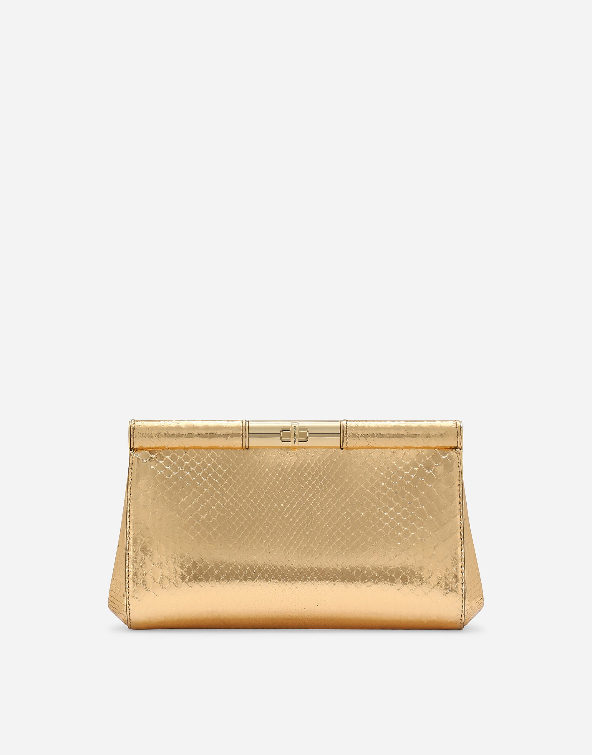 Medium Marlene shoulder bag in Gold for Women | Dolce&Gabbana® US