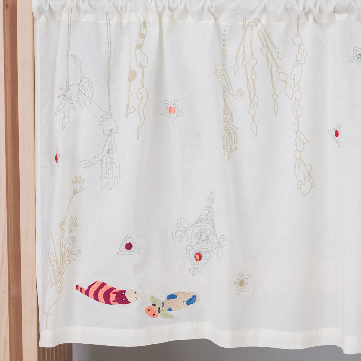 Donguri Closet】ハウルの動く城 カフェカーテン ハウルの部屋