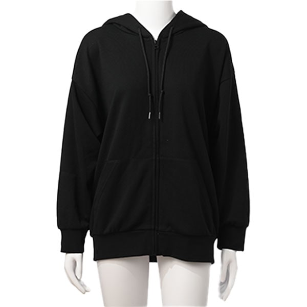 色褪せ知らずの黒 スウェットジップパーカー｜レディース衣料品｜商品