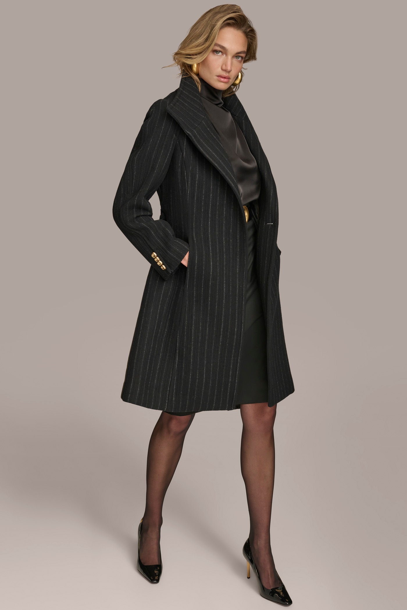 Wool Trench Coat | Donna Karan