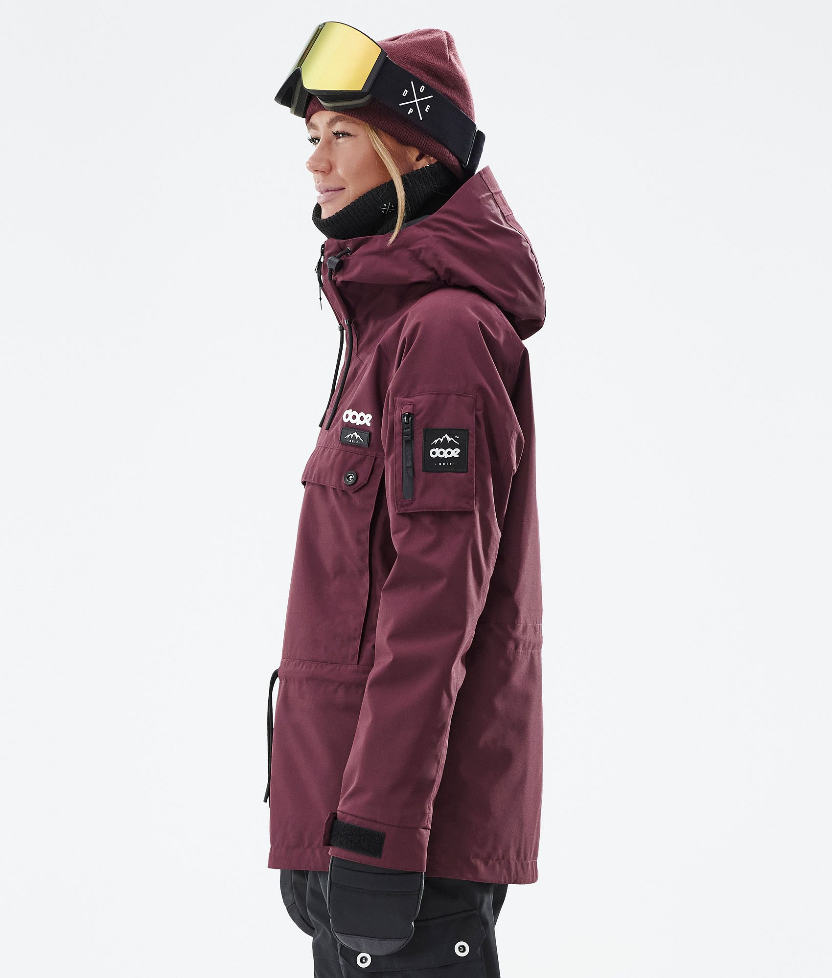 Dope Annok W Snowboard Jacket Women Don Burgundy | Dopesnow.com