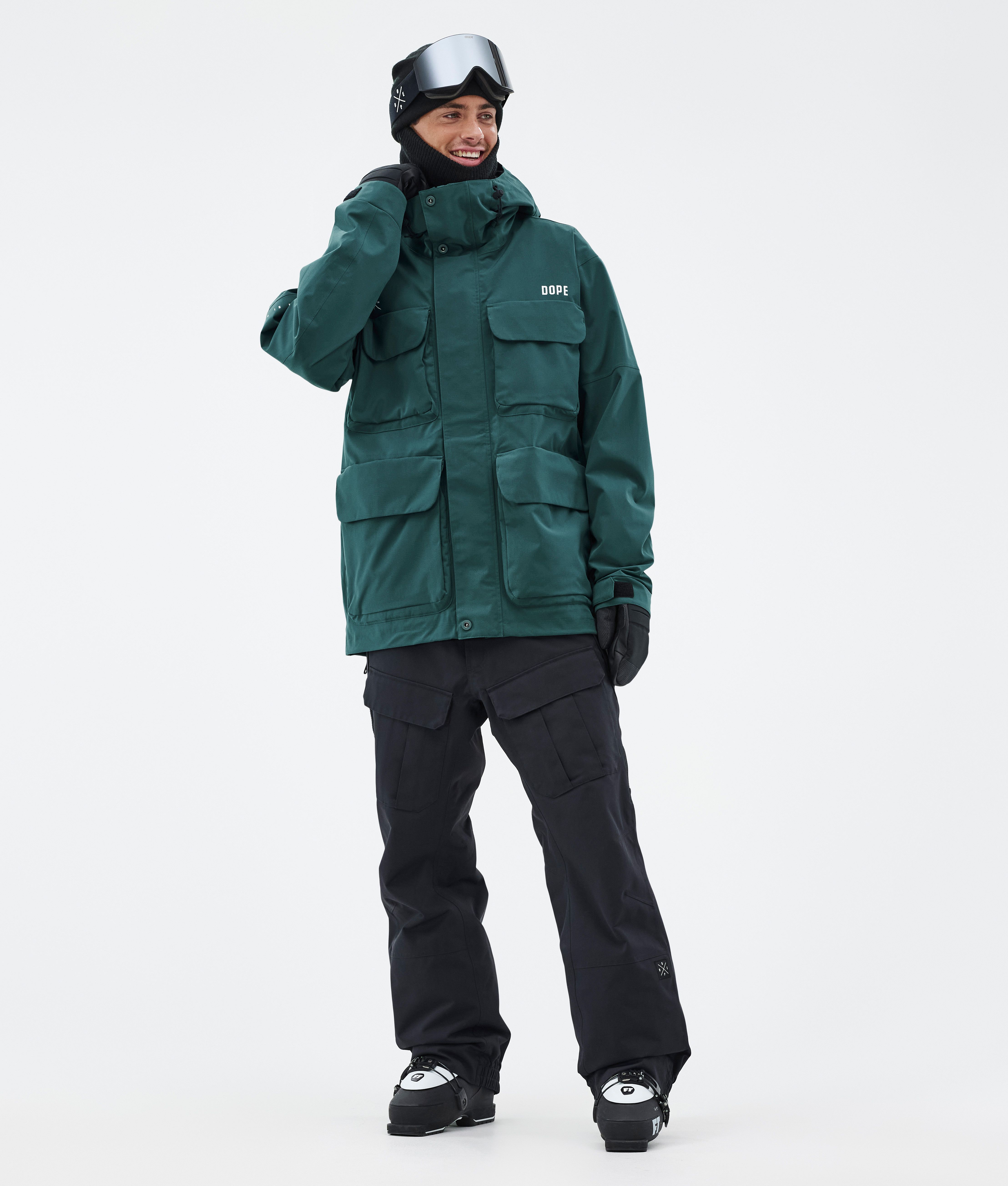 Dope Zenith Ski Jacket Men Bottle Green | Dopesnow.com
