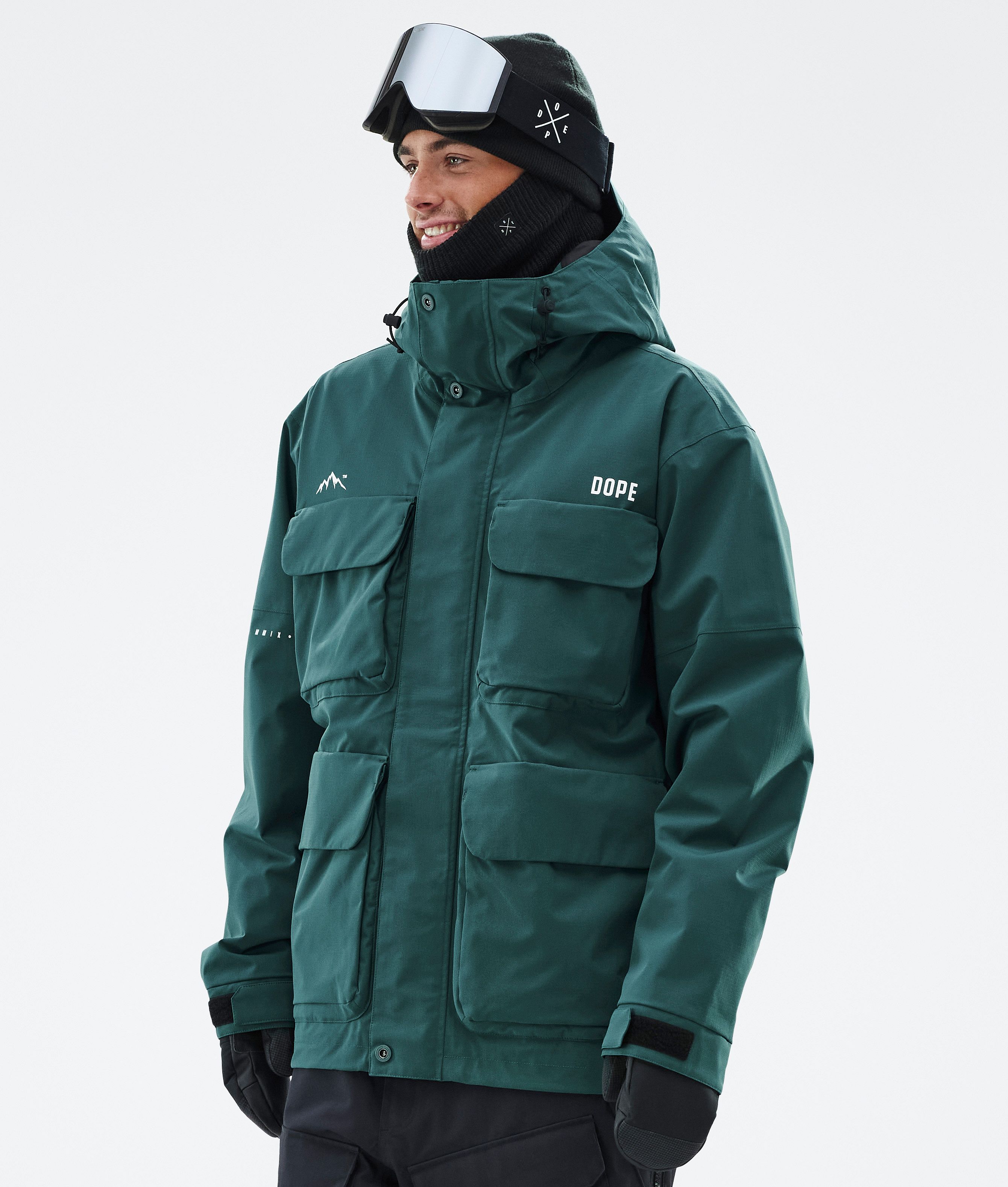 Dope Zenith Ski Jacket Men Bottle Green | Dopesnow.com