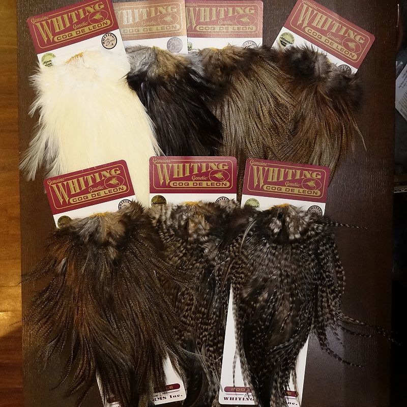 WHITING コックデレオン 未使用 ブロンズ ROOSTER SADDLE WHITING