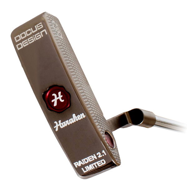 RAIDEN 2.1 LIMITED Putter | Haraken DOCUS GOLF CLUB Official Site