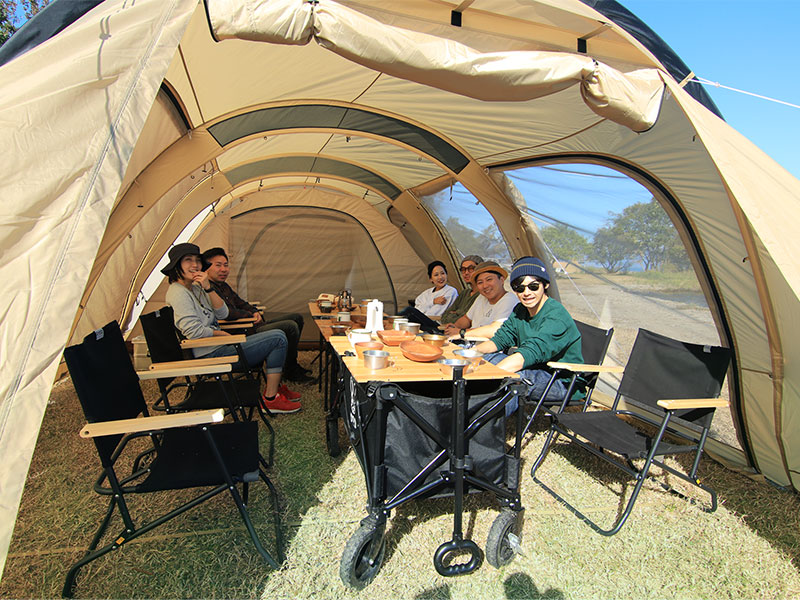 DOD カマボコテント 3L用 インナーテント ベージュ カマボコテント