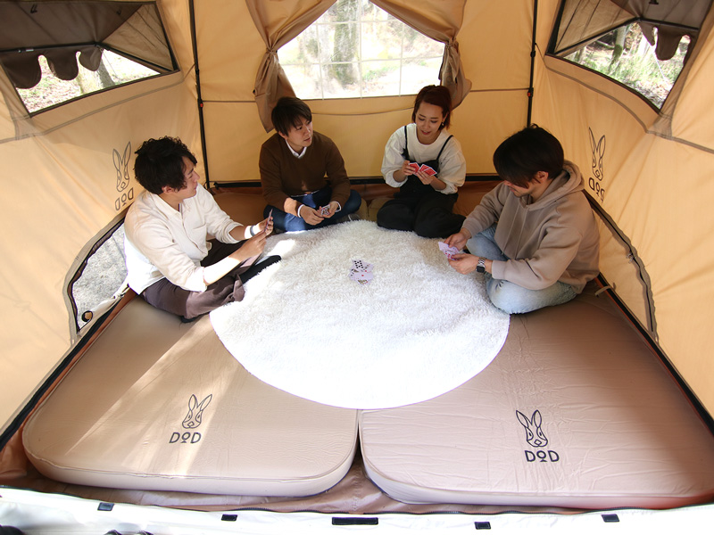 販売終了】おうちテント（ブラウン） T4-825-BR - DOD（ディーオー