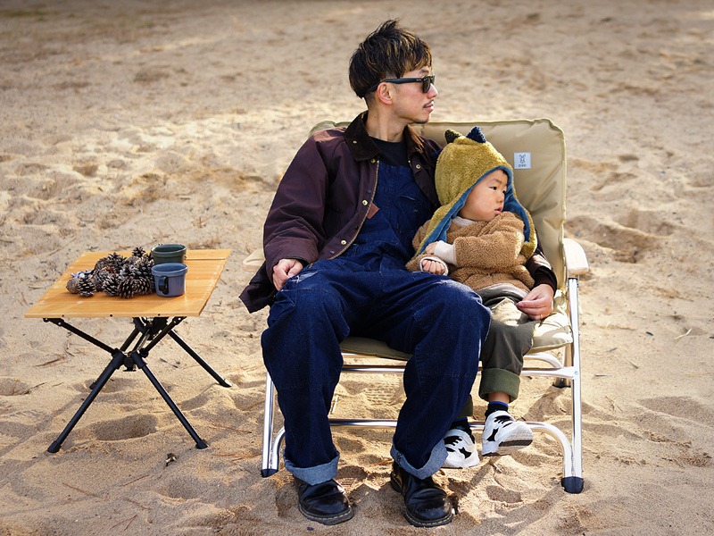 販売終了】オヤコチェア（タン） C1-833-TN - DOD（ディーオーディー