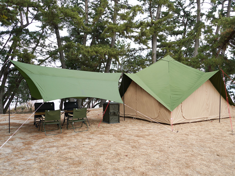 テント・タープ DOD TSUKU-TSUKU BASE TB-780-TN テント・タープ DOD