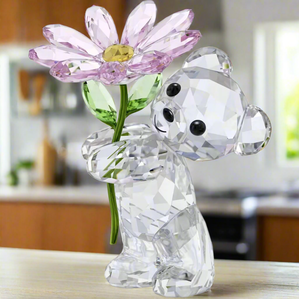 Swarovski Kris Bear A Daisy for You – David Shuttle Ltd