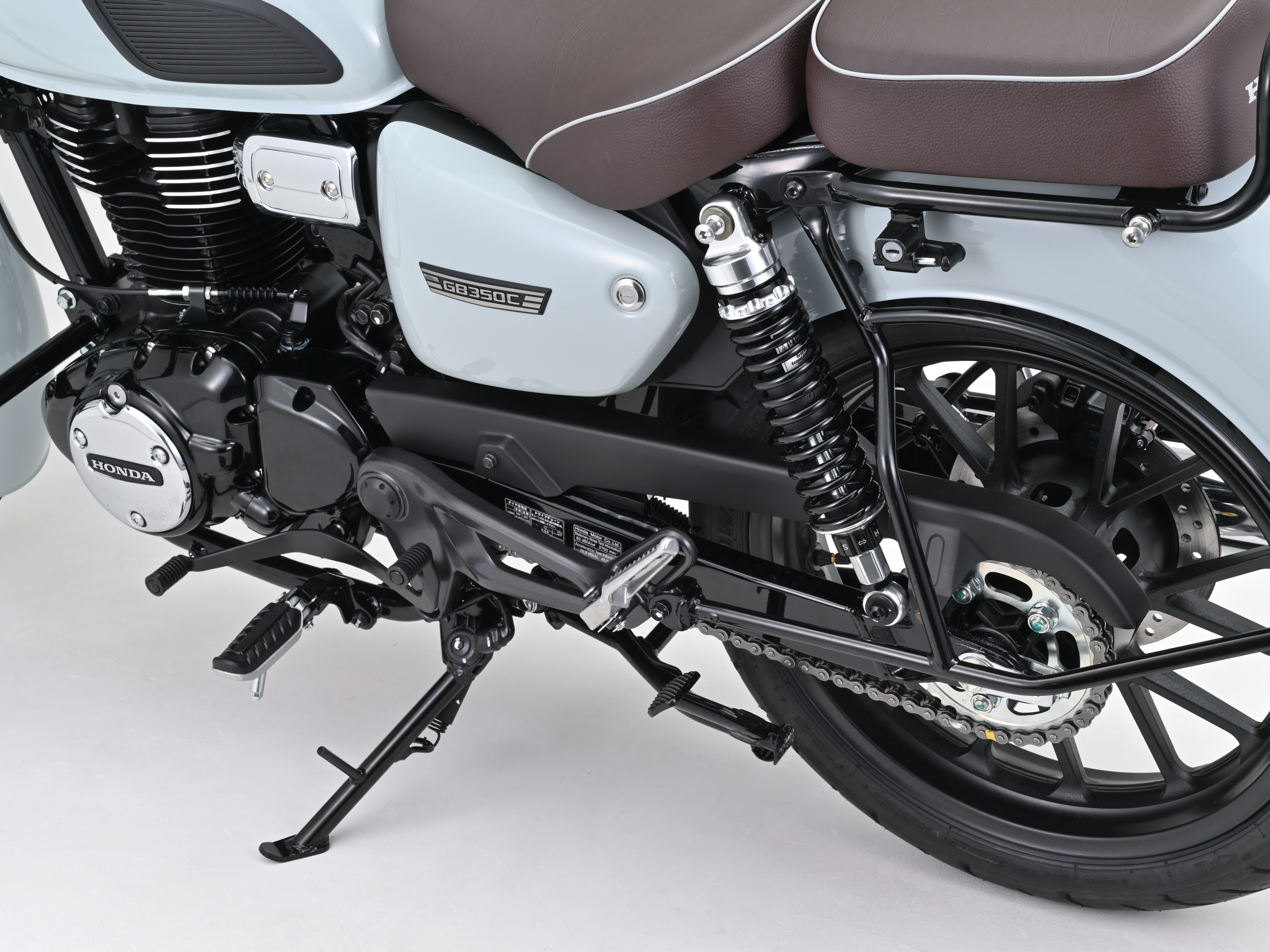 ローダウンキット シルバーボディ/ブラックスプリング GB350C （'24