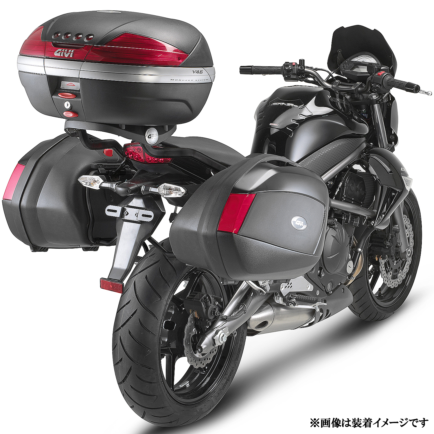 GIVI 449FZ フィッティング（トップ）Ninja400R（'11～'13）、ER-4n