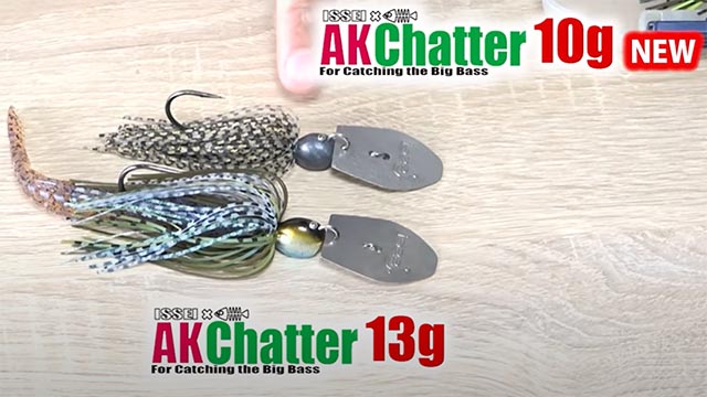 イッセイ[一誠] AKチャターに新サイズ10g登場！ | ギル系小型ルアーが