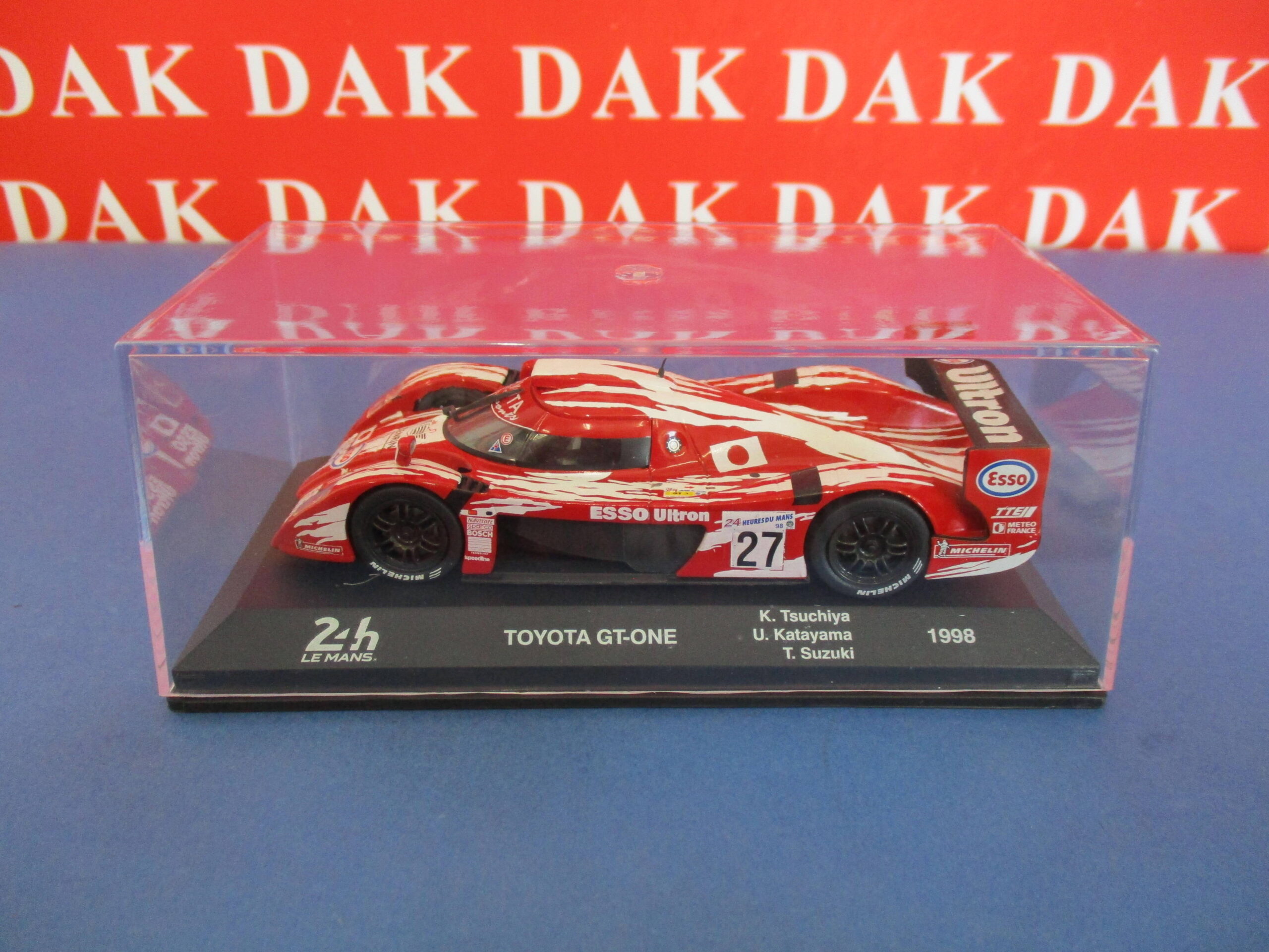 Die cast 1/43 Modellino Auto Toyota GT-One 24H Le Mans 1998 T