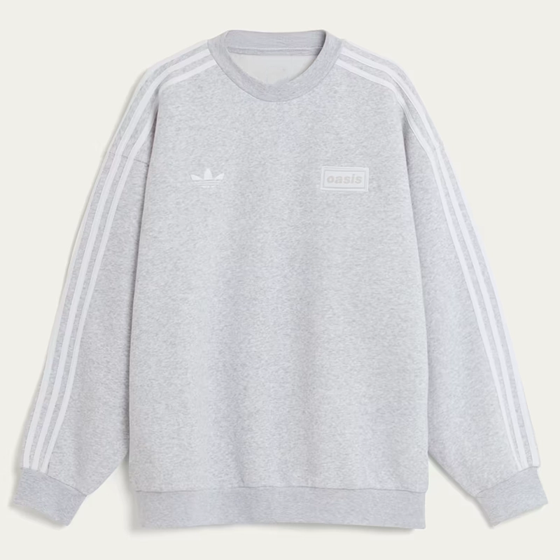 Adidas x Oasis 2025 Tour Oversized Crew Sweatshirt - Danezon