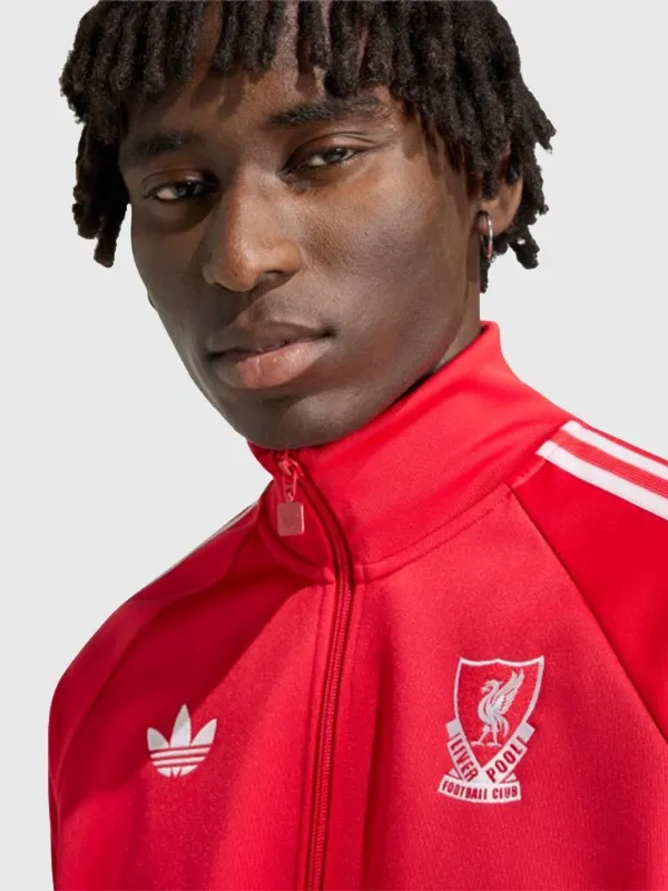 LFC adidas Track Jacket Red
