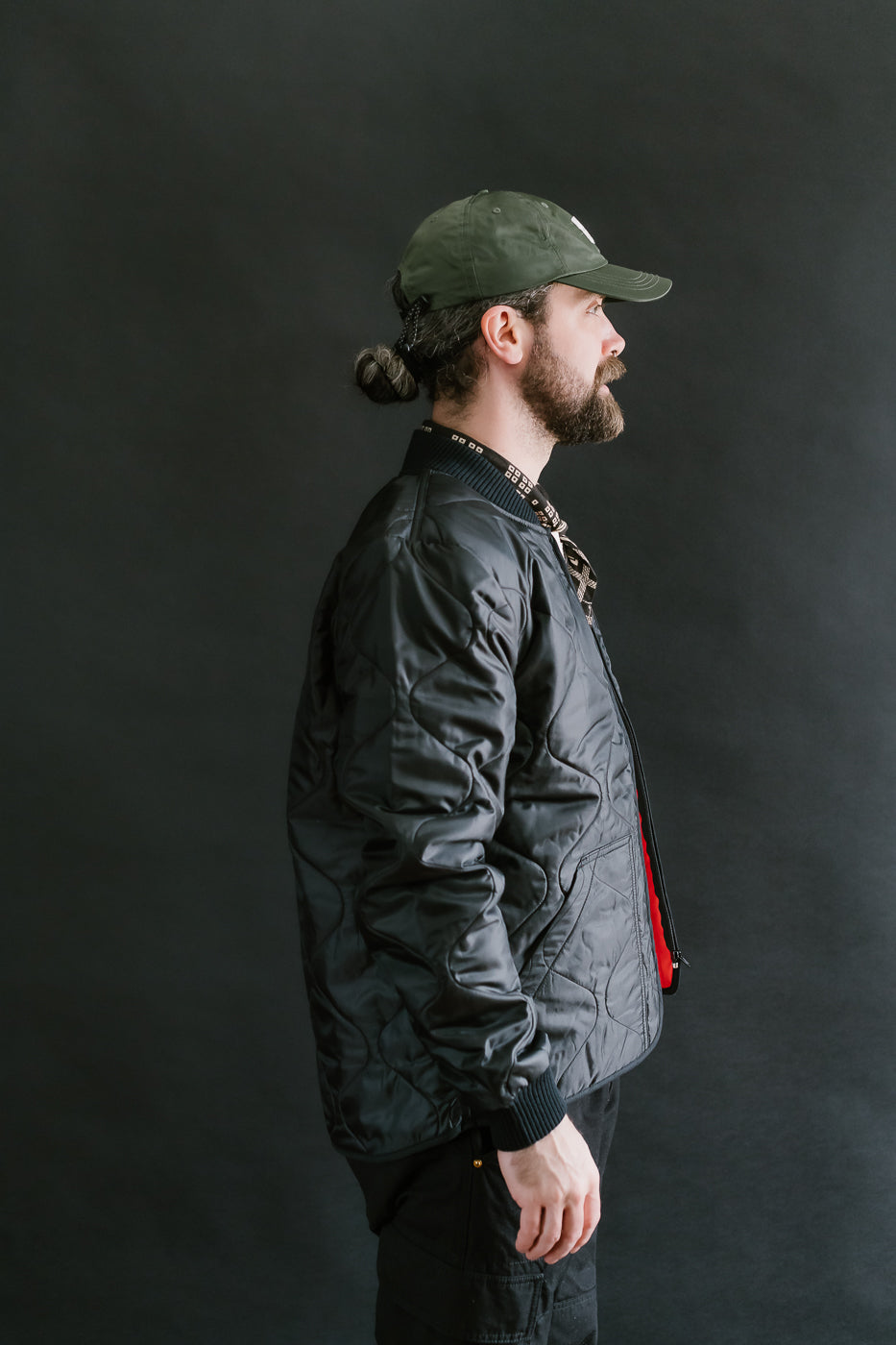 M-Z-A-NOS - Type 2 Frostbite Quilted Nylon Jacket - Black | Dant