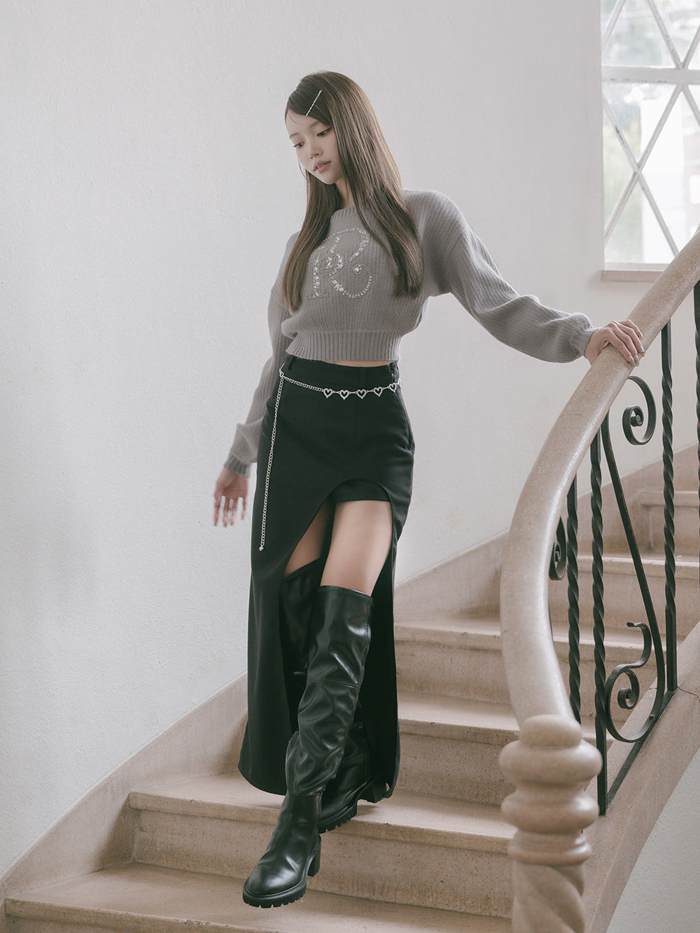 サイドスリットロングスカート – Darich (ダーリッチ)