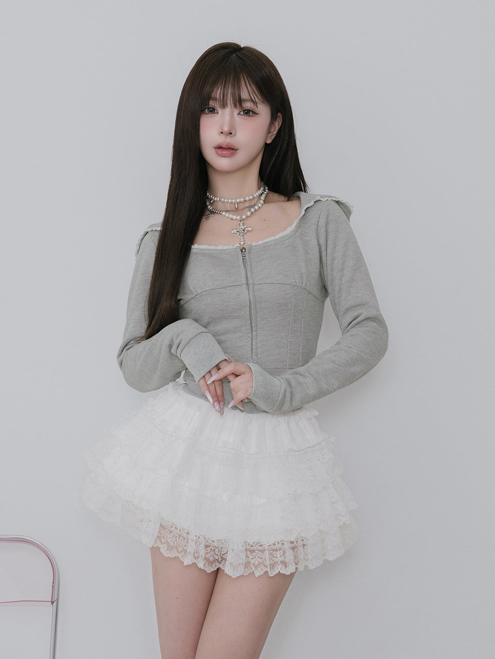 コットンレースドッキングベアトップス – Darich (ダーリッチ)
