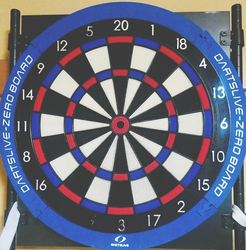 最も静音性が高いDARTSLIVE-ZEROBOARD(ダーツライブゼロボード）を3年