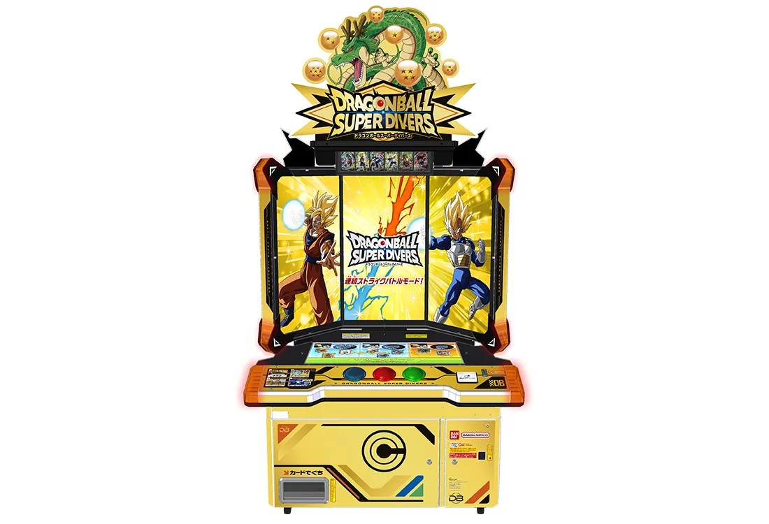 ドラゴンボールスーパーダイバーズ 金筐体アバターカード男・女セット