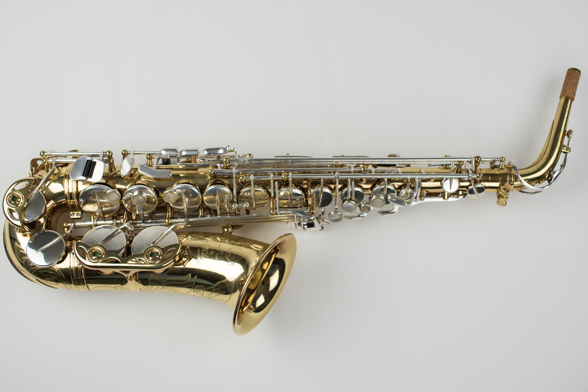Selmer Super Action Series II Alto Saxophone with Silver Keys – DC Sax