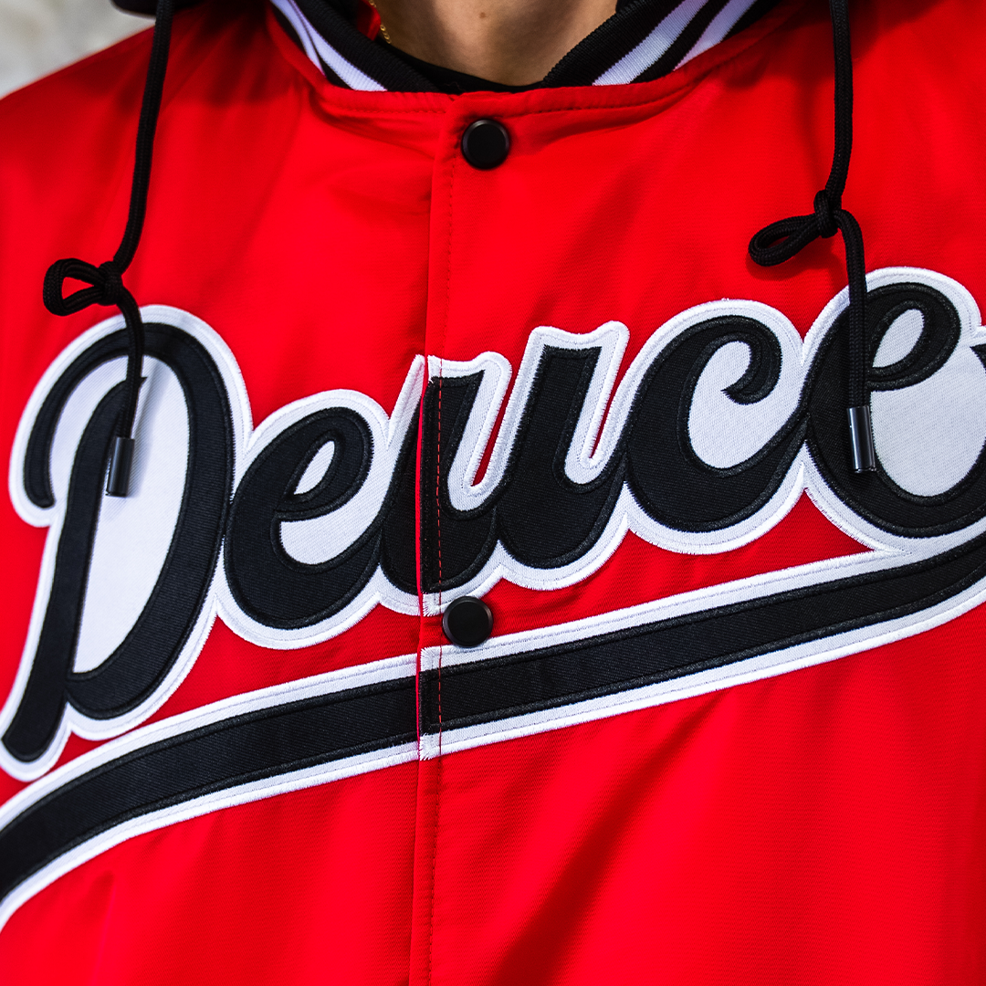 Deuce Brand Varsity Jacket - Black