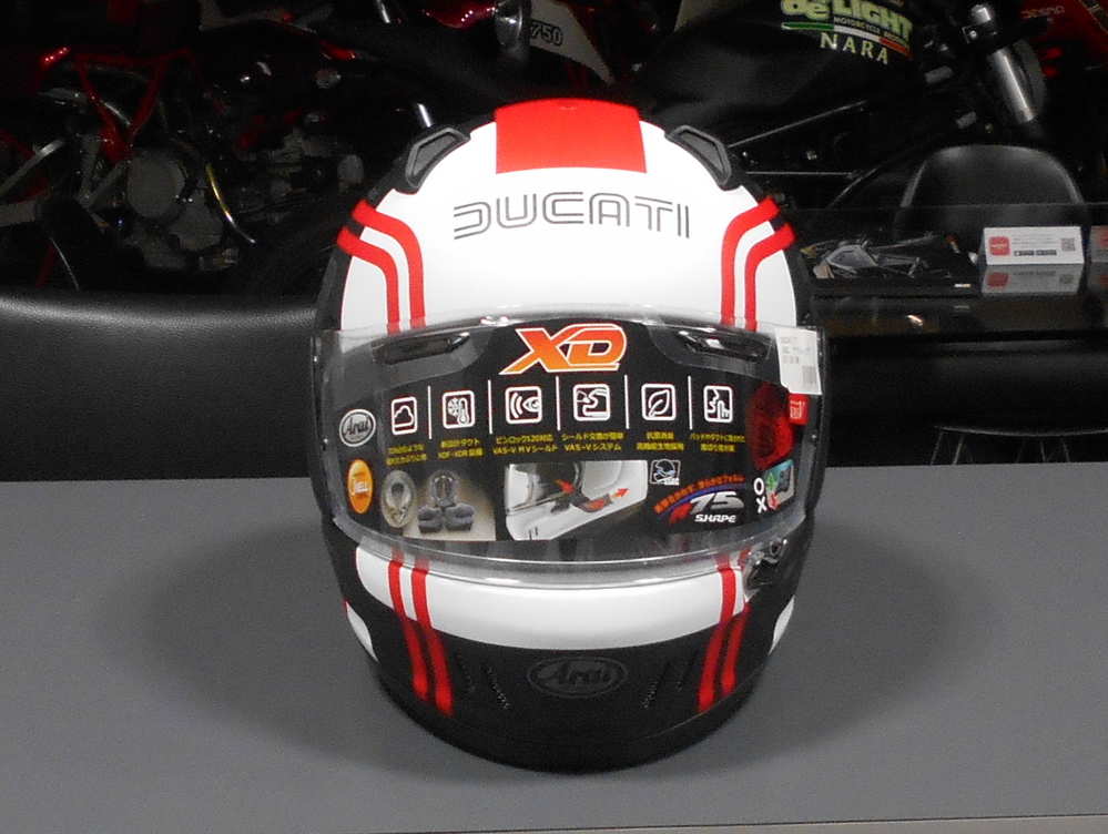 Ducati 77 フルフェイス ヘルメット - de