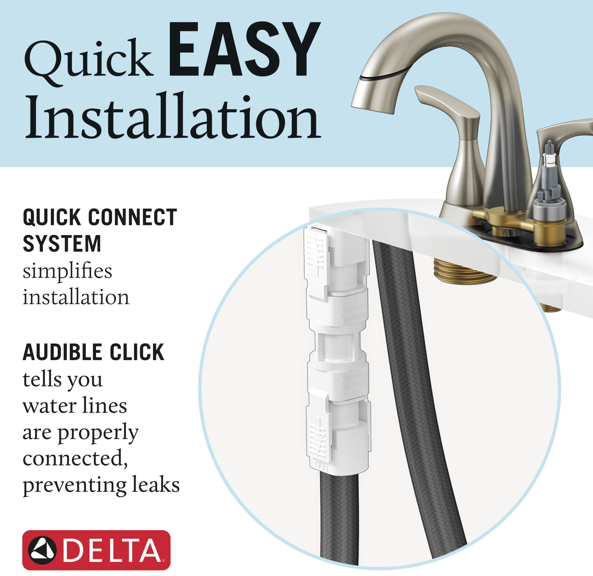 Two Handle Centerset Bathroom Faucet in Matte Black 25765LF-BLPD
