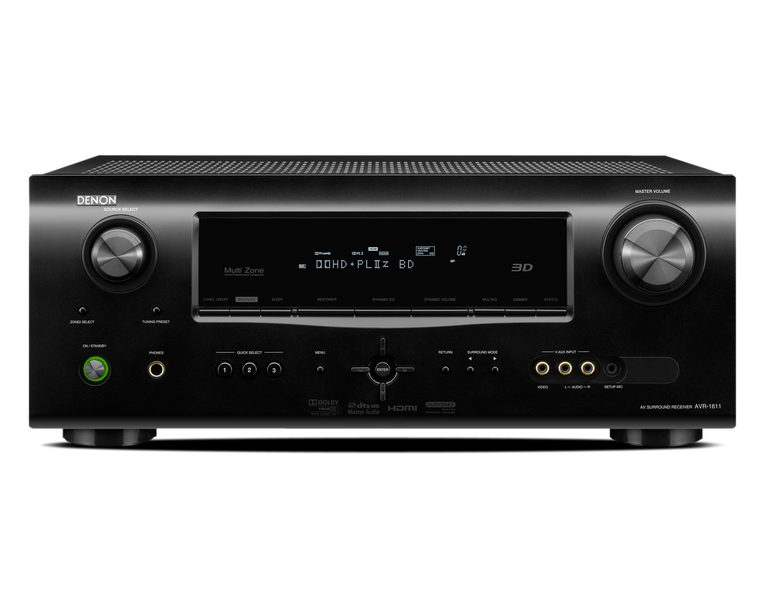 AVR-1611 - 5.1 Ch. 90W HD AV Receiver | Denon - United States