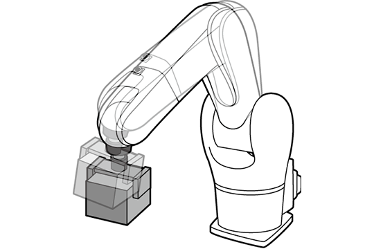 たわみ補正機能｜ロボット機能｜Robotics｜デンソーウェーブ