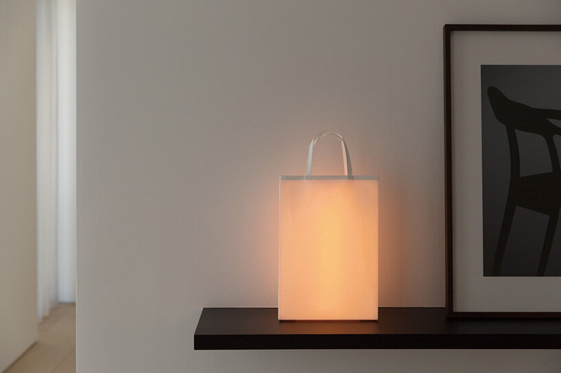 naoto fukasawa turns a ream of A4 paper into a washi lamp