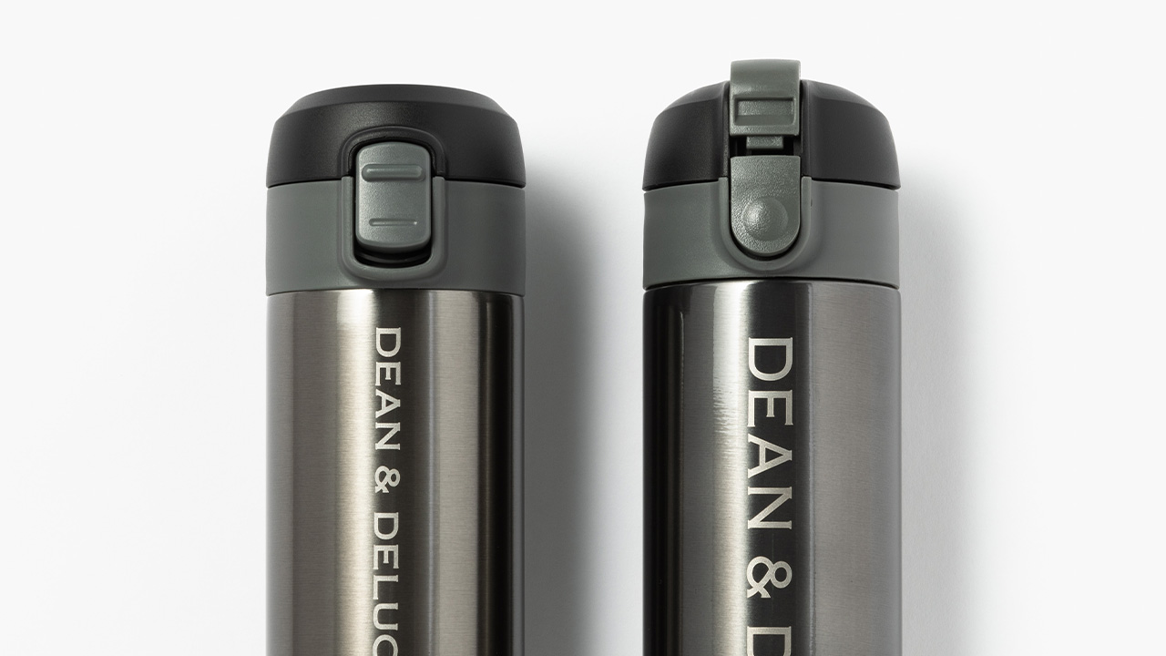 NEW＞ワンタッチ栓スリムボトルガンメタル 300ml｜DEAN & DELUCA【公式】