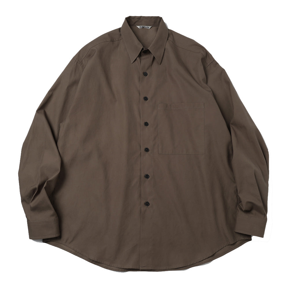 AURALEE(オーラリー) WASHED FINX TWILL BIG SHIRT | AURALEE / シャツ